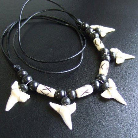 【表示現品】マコシャーク　サメの歯ネックレス - 21065zhb