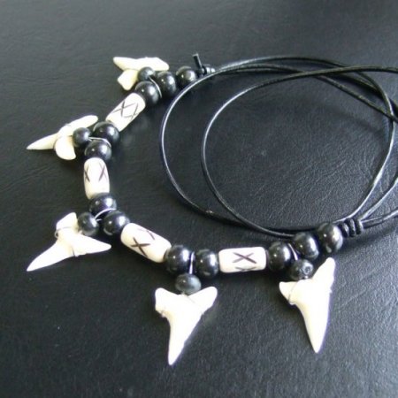 【表示現品】マコシャーク　サメの歯ネックレス - 21065zhb