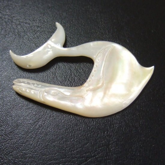 カービングペンダント【ザトウクジラ】 - 14041apc