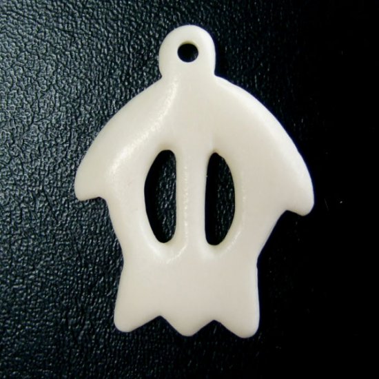 ボーンカービングペンダント【海ガメ】 - 14050chd