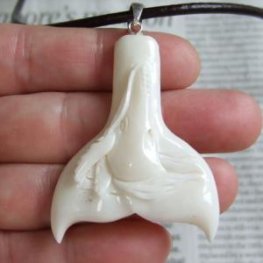 【表示現品】ホエールテールボーンカービングペンダント【ザトウクジラ】 - 14071esg  【表示現品】ホエールテールボーンカービングペンダント【ザトウクジラ】 - 14071esg