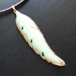 【表示現品】デザインボーンカービングペンダント - 16044edj