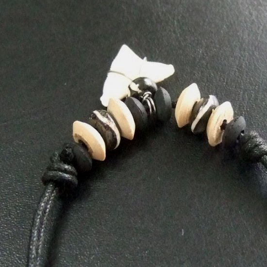 本物のサメの歯ネックレス - 20005thd