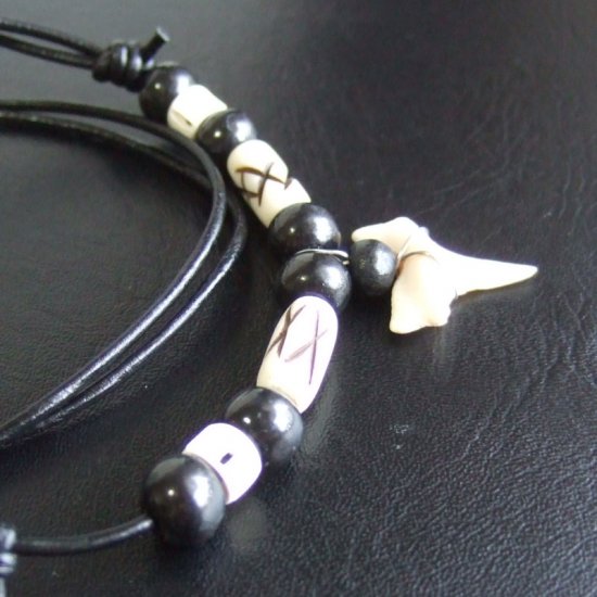 【表示現品】マコシャーク　サメの歯ネックレス - 21066zhb