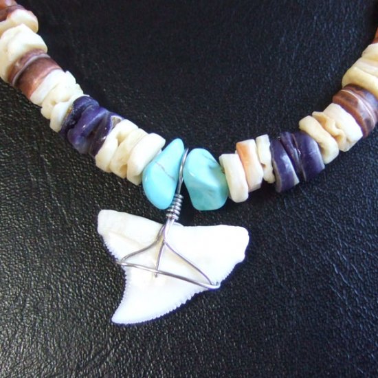 【表示現品】オオメジロザメ　ビーズブレスレット - 27199zhb