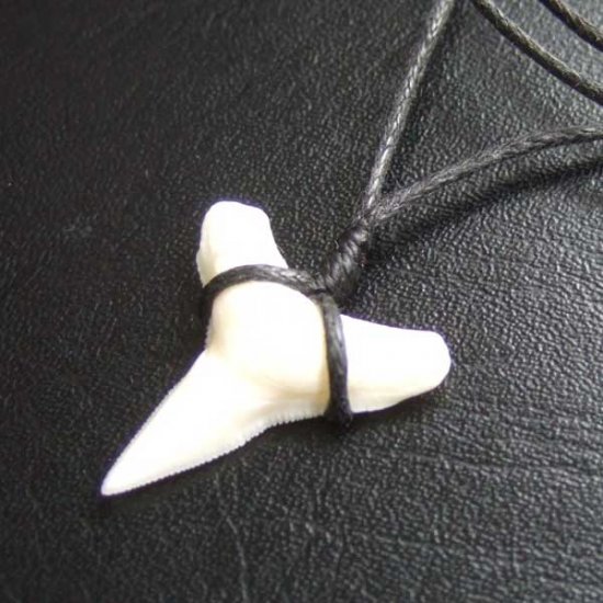 【表示現品】1.9.cm オオメジロザメの歯シンプルペンダント - BLN-12066