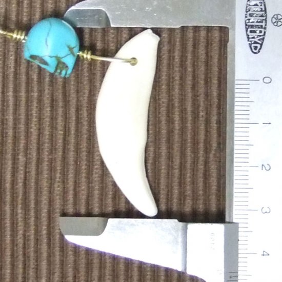 狼牙ビーズ付ペンダントトップ - 15093zhc