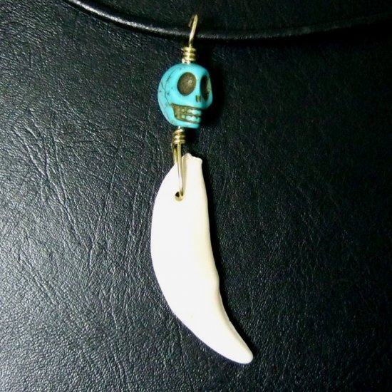 狼牙ビーズ付ペンダントトップ - 15093zhc