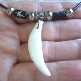 【表示現品】狼牙ネックレス - 15376zhb 【表示現品】狼牙ネックレス - 15376zhb