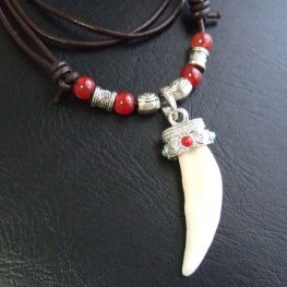 【表示現品】狼牙ネックレス - 15428zhb 【表示現品】狼牙ネックレス - 15428zhb