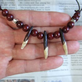 【表示現品】狼牙ネックレス - 15436zhb 【表示現品】狼牙ネックレス - 15436zhb