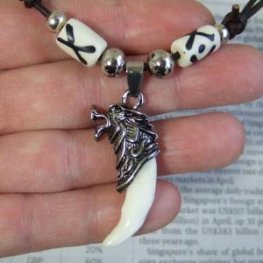 【表示現品】狼牙ネックレス - 15472zhb 【表示現品】狼牙ネックレス - 15472zhb