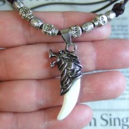 【表示現品】狼牙ネックレス - 15476zhb 【表示現品】狼牙ネックレス - 15476zhb