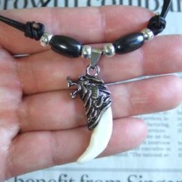 【表示現品】狼牙ネックレス - 15478zhb 【表示現品】狼牙ネックレス - 15478zhb