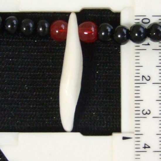 【表示現品】狼牙・ウッドビーズネックレス - 15526zhb