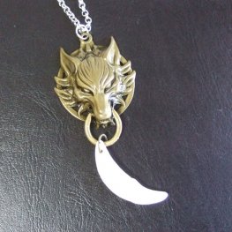 【表示現品】狼牙メダルペンダント - 15634zhb