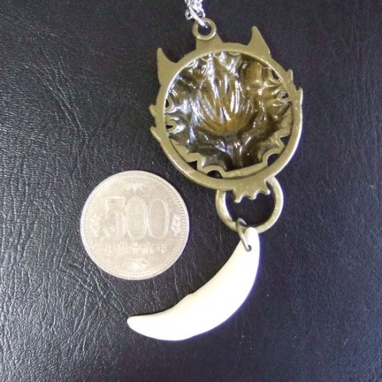 【表示現品】狼牙メダルペンダント - 15634zhb