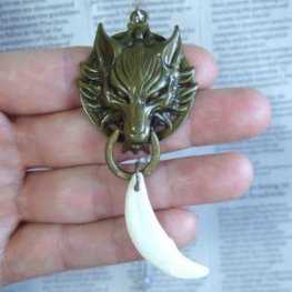 【表示現品】狼牙メダルペンダント - 15634zhb