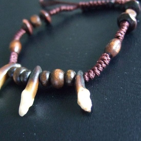 狼歯ブレスレット - 15701chc