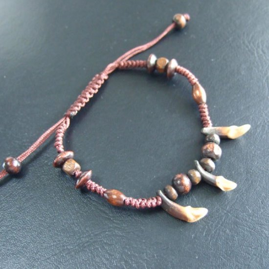 狼歯ブレスレット - 15701chc