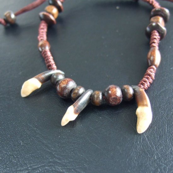 狼歯ブレスレット - 15701chc