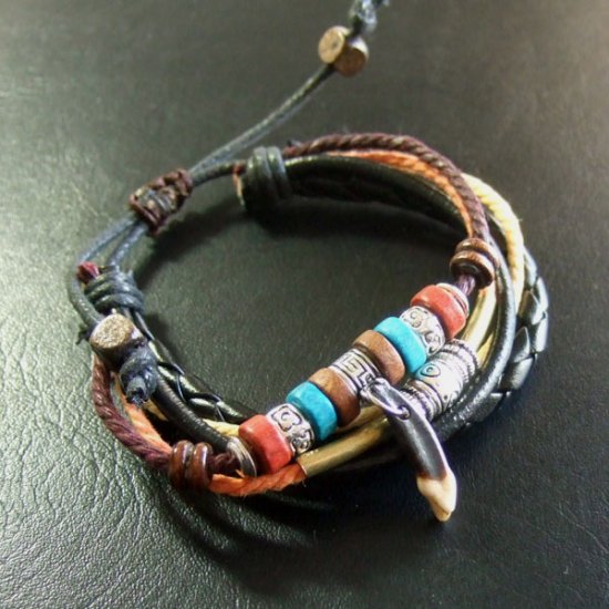 狼歯ブレスレット - 15711chc