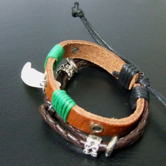 本物の牙ブレスレット - 15727zhc