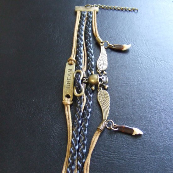 狼牙スケルトンブレスレット - 15838zhc