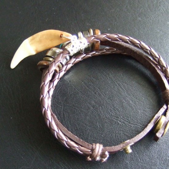 【表示現品】狼牙ブレスレット - 15843zhc