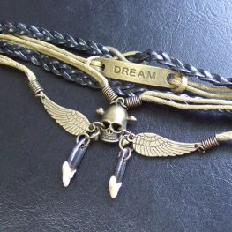 狼牙スケルトンブレスレット - 15846zhc