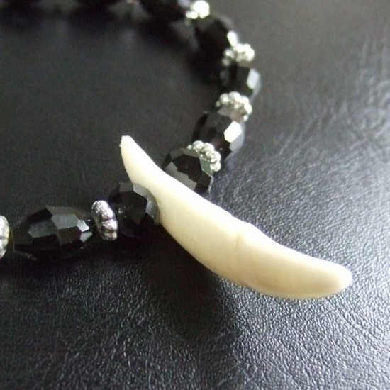 【表示現品】狼牙ビーズブレスレット - 15857zhc