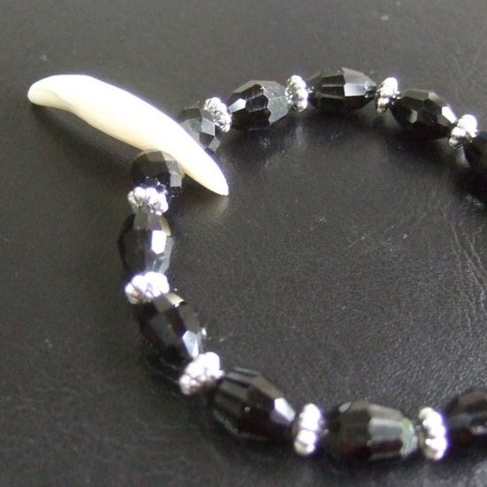 【表示現品】狼牙ビーズブレスレット - 15857zhc