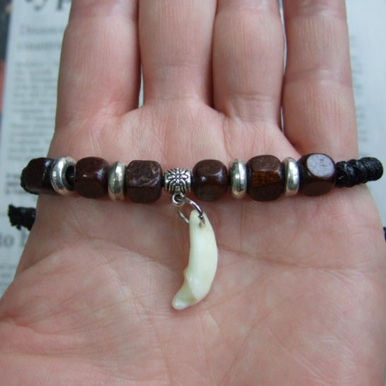 狼歯ブレスレット - WTB-25030