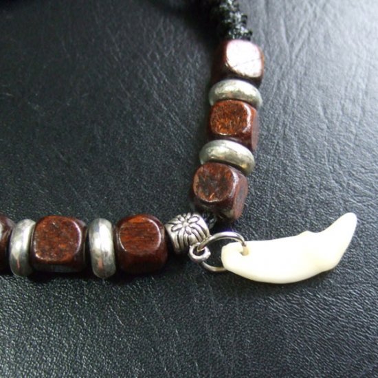 狼歯ブレスレット - WTB-25030