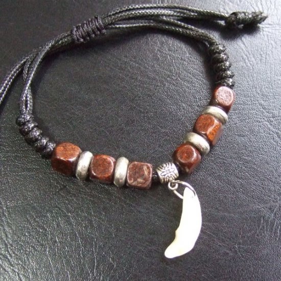 狼歯ブレスレット - WTB-25030