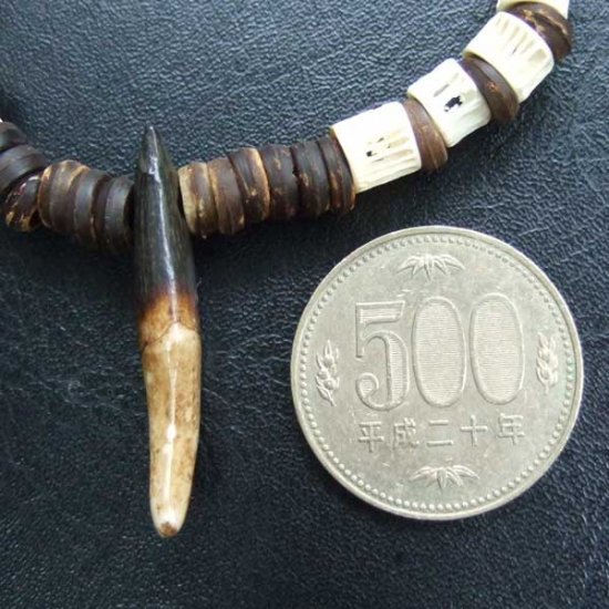 【表示現品】狼牙ビーズブレスレット - WTB-25043