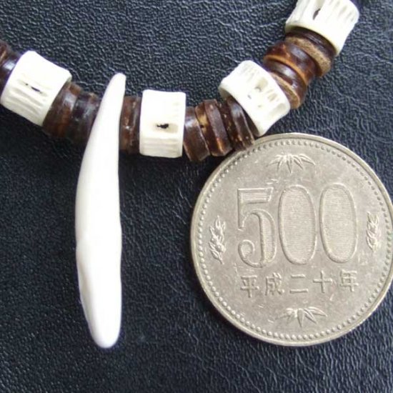 【表示現品】狼牙ビーズブレスレット - WTB-25044